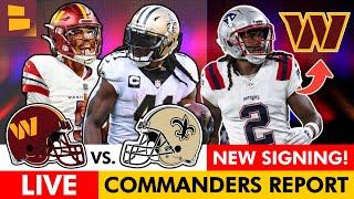 Commanders Report LIVE: Commanders SIGN K.J. Osborn After Noah Brown Injury Update!