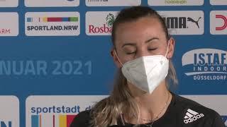 ISTAF INDOOR Düsseldorf 2021, Nadine Visser