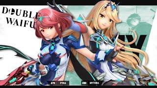 Pyra & Mythra FIRST IMPRESSIONS - Smash Bros Ultimate - Ryzacus