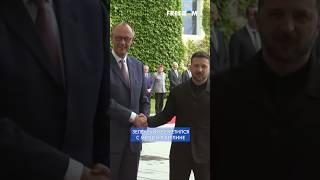  7 МИНУТ НАЗАД! Украинского лидера в БЕРЛИНЕ принимает федеральный канцлер #shorts