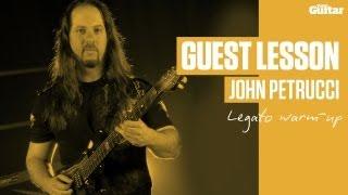 John Petrucci Guitar Lesson: Ultimate Warm-Up -- Part One -- Legato warm-up (TG226)