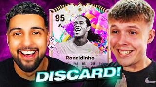 OPENING SBC PACKS BUT THE LOSER DISCARDS EVERYTHING!!