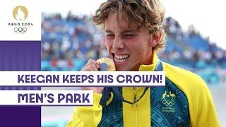 KEEGAN WINS AGAIN!  | Men's Park Skateboarding  | #Paris2024 Highlights