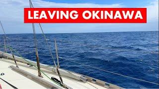 Leaving Okinawa for Kyushu by Sailboat #sailing #okinawa #japan