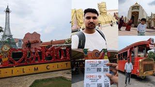 Ramoji Film City | Hyderabad Tour Day-3 | Ramoji Ticket Price | Bahubali Set |  @zikhanvlogs