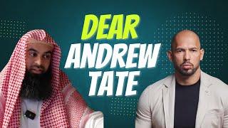 DEAR ANDREW TATE ...