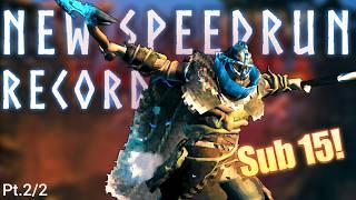 New World Record! Pt. 2/2 [14h 56m] | NGRSG All Bosses Valheim Speedrun