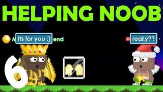 GrowTopia | BIGGEST HELPING NOOB !!