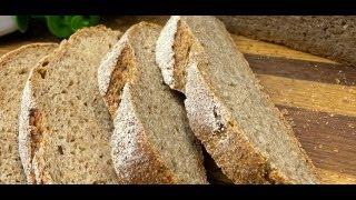 Ржано - пшеничный хлеб на дрожжах по вашим просьбам! Очень вкусно и просто!