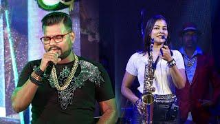 Phoolero Basor Sajao Bone - Live Singing by Kumar Avijit | Saxophone Cover by Lipika | Bikash Studio