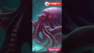 Octopuses Have 3 Hearts?!  #shorts #animalfacts  #weirdanimals #naturefacts  #wildlife #oceanfacts