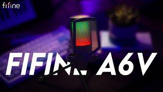 Fifine A6V Streamer/Gamer Mic | IS IT WORTH IT? | FULL UNBOXING & REVIEW | 2023