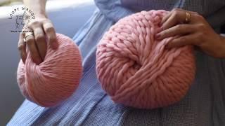 Dream (Merino Worsted) vs Merino No. 5 by Loopy Mango