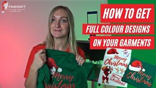 HOW TO: Get Full Colour Designs with UltraColour Heat Transfers