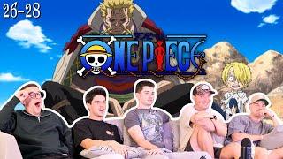 IS EVERY BACKSTORY AMAZING?! Anime HATERS Watch One Piece 26-28 | Reaction