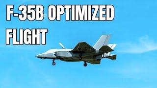 F-35B Flying my big composite 100mm EDF amazing landing and short take off