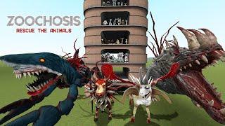 DESTROY ALL MUTANT ANIMALS ZOOCHOSIS MONSTER & ZOONOMALY in TALLGLASS - Garry's Mod