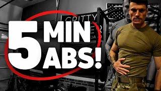 5 Minute Abs Workout | Military Fitness | Follow Me!