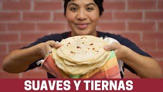 Como Hacer Tortillas de Harina muy fáciles y suaves | Flour Tortillas