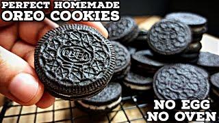 Homemade Oreo Cookies Recipe | How to Make OREO Cookies/ Biscuit at Home Without Oven