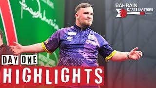 BACK IN BAHRAIN! Day One Highlights | 2024 Bahrain Darts Masters