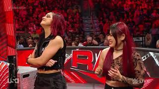 Bianca Belair vs Dakota Kai W/ Bayley & Iyo Sky – WWE Raw 4/17/23 (Full Match)