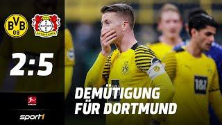 Dortmund – Leverkusen 2:5 | Highlights Bundesliga 21. Spieltag | SPORT1