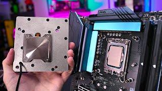 A Water Block to cool the Mainboard Heatsink?