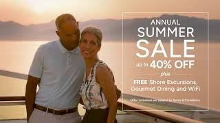 Oceania Cruises Summer Sale Going on Now! Don't Miss Out
