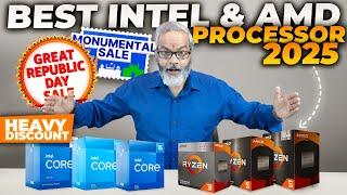 Heavy Discount  Best Budget Intel and AMD Processor in 2025  Amazon & Flikart Sale 2025