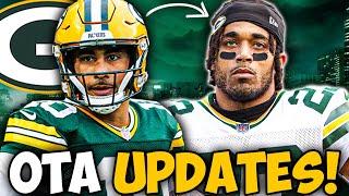 Packers OTA Updates!  Players Missing, Nate Hobbs Making Plays, New Injuries
