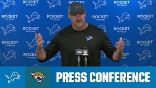 Dan Campbell postgame media availability | 2024 Week 11: Lions vs. Jaguars