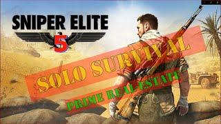 Sniper elite 5 Solo Survival first attempt - Prime Real Estate