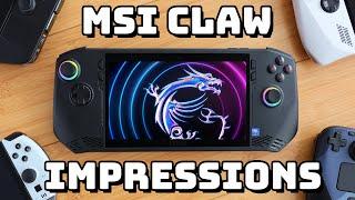 MSI Claw: Exciting and Disappointing (So Far)
