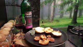 DELICIOUS FRIED Red Pine Mushrooms - Pyszne Smażone Rydze