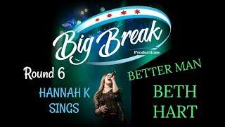 Better Man - Beth Hart (Vocal Cover) - Hannah K Watson