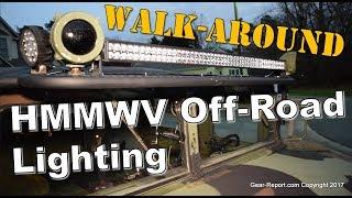 Project Humvee Battlewagon Walk-Around for HMMWV LED Off-Road and Interior Lighting Project Planning