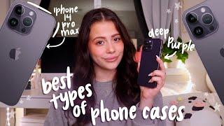 Top 5 Types of Phone Cases for the Deep Purple iPhone 14 Pro Max *IN MY OPINION* ⋆˚˖°