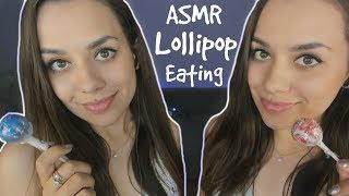 ASMR | Twin Lollipop Licking | ASMR CANDY EATING & Lips  | Twin Tingles 