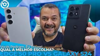 Edge 50 Pro VS Galaxy S24 | Qual O MELHOR? Comparativo