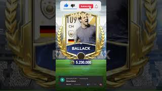 TOP 5 M.BALLACK CARD  || FIFA MOBILE EDITION! || WHO NEXT? || #football #ballack #fifamobile #fyp