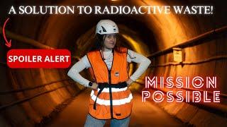 The Solution to Radioactive Nuclear Fuel Waste