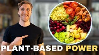 PLANT-BASED MEAL PREP FOR ATHLETES | Full Day of Eating