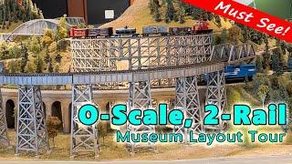 Traintastic O Scale Two Rail Model Train Layout  The World's Largest Model Railroad Museum SD ONLY!