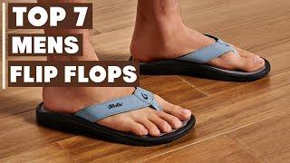 Top 7 Men's Flip Flops for Wide Feet - Summer Footwear Guide 2024