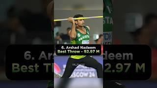 Top 10 Best Javelin Throw in Olympic History | #olympichistory #javelinthrow #shortsfeed #trending