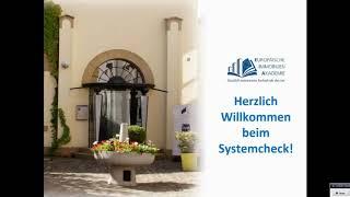 Systemcheck - Europäische Immobilien Akademie