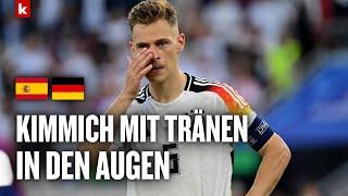 Kimmich total niedergeschlagen: "Sehr, sehr bitter" | Deutschland - Spanien 1:2