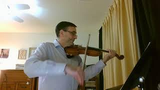 Sonata for Violin and Harpsichord No. 5 in F-Minor, fourth movement (Bach)