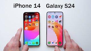 iPhone 14 vs Galaxy S24 Speed Test